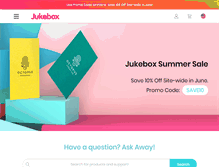 Tablet Screenshot of jukeboxprint.com